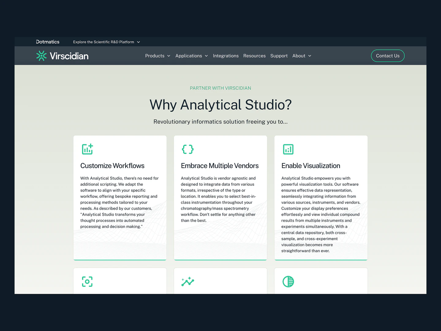 Virscidian Analytical Studio benefits and workflow customization overview